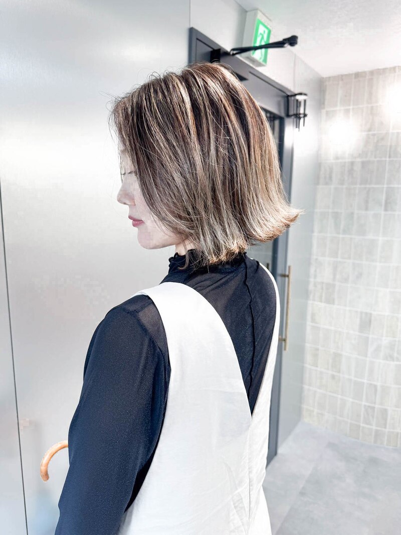 【annex藤川】外ハネボブ&times;ハイライトカラー