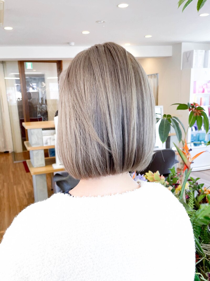 【annex藤川】タッセルボブ&times;グレージュ